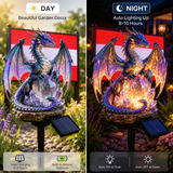 🐉 Amethyst Crystal Dragon✨️Solar Dragon Crystal Garden Light